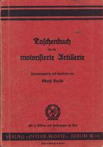 Taschenbuch für die Motorisierte Artillerie, Verzamelen, Militaria | Tweede Wereldoorlog, Verzenden, Landmacht, Duitsland, Boek of Tijdschrift