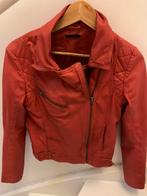 Rood leren jasje IKKS, dames maat M, 100% lamb leather, Kleding | Dames, Jassen | Zomer, IKKS, Gedragen, Rood, Ophalen