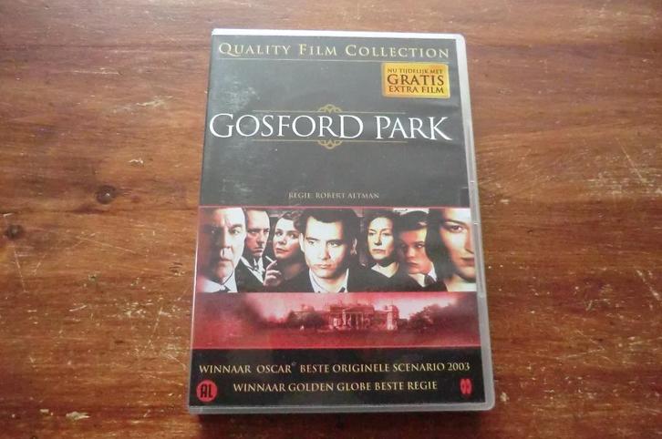 DVD - Gosford Park / met bonusfilm: Stage beauty, Cd's en Dvd's, Dvd's | Filmhuis, Gebruikt, Alle leeftijden, Ophalen of Verzenden