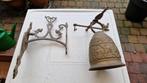 antieke zware koperen kloosterbel, Antiek en Kunst, Ophalen of Verzenden, Koper
