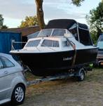 Mercury 25 pk boot met trailer polyester boot, 10 tot 30 pk, Gebruikt, Ophalen of Verzenden, 3 tot 6 meter