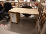 buro met verrijdbaar ladenblok ( 500417), Ophalen, Gebruikt