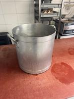 Grote aluminium pan 50 ltr, Huis en Inrichting, Emmers, Ophalen of Verzenden, Zo goed als nieuw, Kunststof