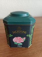 Jacksons of Piccadilly Tea blikje., Verzamelen, Ophalen of Verzenden, Gebruikt, Thee