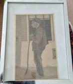 heliogravure naar Jan Mankes, Ophalen, Schilderij, Minder dan 50 cm