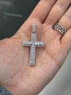 18KT Goud - Hanger met natuurlijke diamanten (3.5ct)-Kruis, Ophalen, Nieuw, Goud