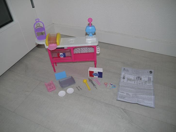 Als nieuw! Barbie Buddys Café / Bakkerij speelset!, Kinderen en Baby's, Speelgoed | Poppen, Zo goed als nieuw, Barbie, Ophalen of Verzenden