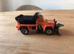 Matchbox Road Crew – Truck met kiepbak + sneeuwschuiver, Ophalen of Verzenden, Zo goed als nieuw, Bus of Vrachtwagen