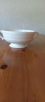 Recamier schaal op voet., Ophalen of Verzenden, Glas, Overige stijlen, Schaal of Schalen