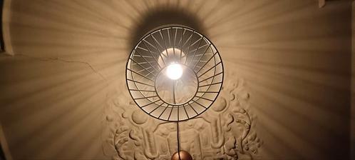 Prachtige lamp nieuw, Huis en Inrichting, Lampen | Plafondlampen, Zo goed als nieuw, Metaal, Ophalen of Verzenden