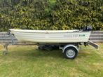 Visbootje vaarklaar, Watersport en Boten, Ophalen, Gebruikt, Complete set