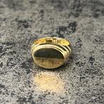 14k gouden zegelring nieuw, Ophalen of Verzenden, Nieuw, Goud