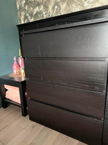 Malm kast ikea 4 lades. ZGAN