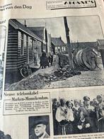 Nieuwe telefoonkabel Marken-Monnikendam 1938, Verzamelen, Militaria | Tweede Wereldoorlog, Ophalen of Verzenden, Nederland, Embleem of Badge