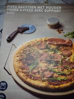 Pizza baksteen met houder, Huis en Inrichting, Nieuw, Ophalen of Verzenden