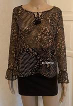 Top met bloemenprint Mango, Mango, Ophalen of Verzenden, Zo goed als nieuw, Lange mouw