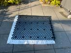Drie stuks grindplaat met worteldoek, Tuin en Terras, Grind, Keien en Split, Overige materialen, Zwart, Overige typen, Nieuw