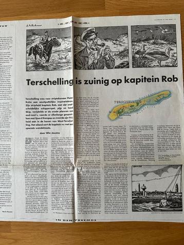 Krantenknipsel Kapitein Rob - Volkskrant 10-6-2000 beschikbaar voor biedingen