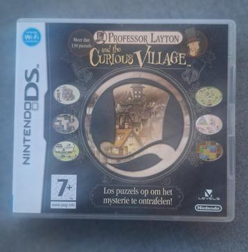 Professor Layton & The Curious Village DS *ZGAN* beschikbaar voor biedingen