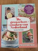 De grenzeloze smaken van Nederland, Tapas, Hapjes en Dim Sum, Gezond koken, Ophalen of Verzenden, Zo goed als nieuw