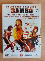 Rambo First Blood deel 1,2,3 Box SET Sylvester Stallone, Cd's en Dvd's, Alle leeftijden, Ophalen of Verzenden, Zo goed als nieuw