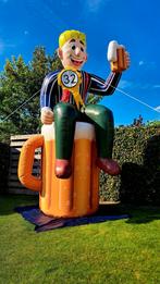 Opblaasbare abraham op bierglas te huur (1 t/m 99 jaar), Ophalen of Verzenden, Zo goed als nieuw, Abraham of Sarah