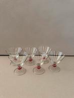 Vintage cocktailglazen 6 stuks, Ophalen of Verzenden, Zo goed als nieuw