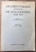 Dr. F.L. Bos - Archiefstukken Afscheiding van 1834 – deel IV, Boeken, Gelezen, Dr. F.L. Bos, Christendom | Protestants, Ophalen of Verzenden