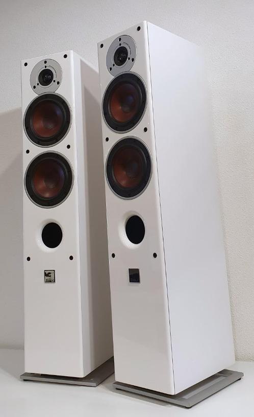 Vloerstaande stereo luidsprekers - Dali Zensor 5 (150Watt), Audio, Tv en Foto, Luidsprekers, Zo goed als nieuw, Front, Rear of Stereo speakers