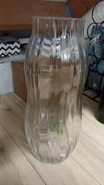 Glazen vaas mica groot, Glas, Ophalen of Verzenden, Zo goed als nieuw, 50 tot 75 cm