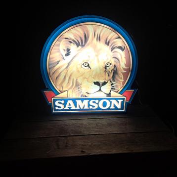 Samson tabak Vintage lichtbak '70er jaren  beschikbaar voor biedingen