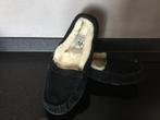 Zwarte suède schoenen/loafers/instappers mt 39 UGG, Pantoffels of Sloffen, Ophalen of Verzenden, Zwart