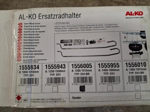 Alko reservewielhouder / drager 1556005  NIEUW in doos, Caravans en Kamperen, Caravan accessoires, Nieuw, Ophalen