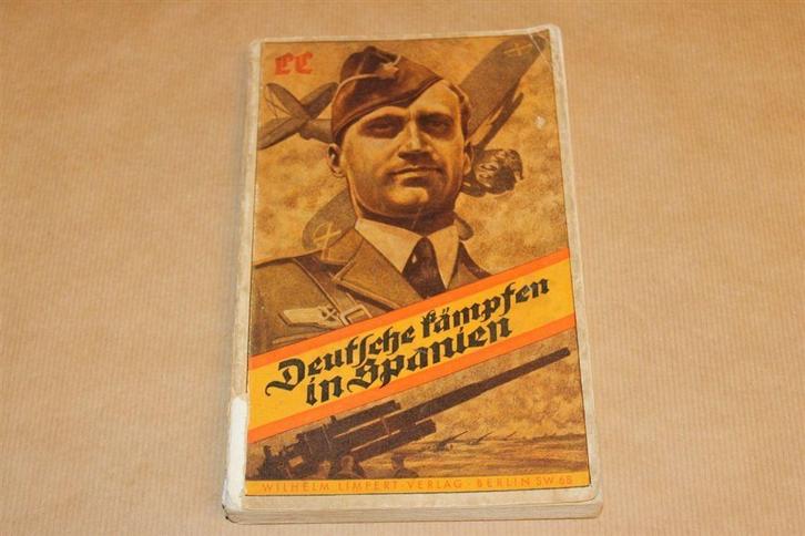 Deutsche kämpfen in Spanien - Nazi uitgave 1939 !!, Boeken, Oorlog en Militair, Gelezen, Tweede Wereldoorlog, Ophalen of Verzenden