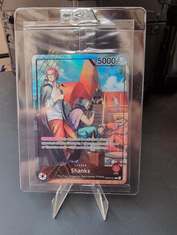 One Piece SHANKS OP09-001 - Promo Card PSA Limited Edition  beschikbaar voor biedingen