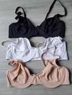 Hema T-shirt BH's 3 stuks met beugel, Ophalen of Verzenden, Wit, BH