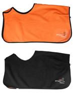 Horka uitrijdeken 2 kanten te dragen Oranje/Zwart 155 en 215, Dieren en Toebehoren, Paarden en Pony's | Dekens en Dekjes, ., Nieuw
