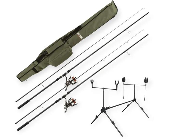 PRO Carp Set Combo Complete Karperset, Watersport en Boten, Hengelsport | Karpervissen, Zo goed als nieuw, Complete set, Ophalen