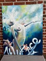 Paul Kok Olieverf schilderij zonder lijst,Dromen onder water, Ophalen