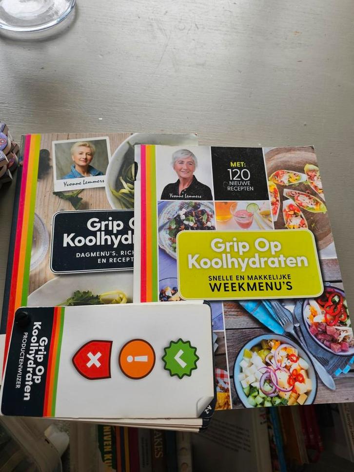 Grip op Koolhydraten - Yvonne Lemmers, Boeken, Kookboeken, Gelezen, Hoofdgerechten, Overige typen, Europa, Gezond koken, Ophalen of Verzenden