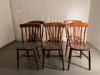 Windsor antieke eetkamer stoelen, 6 stuks, Antiek en Kunst, Ophalen