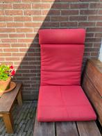 Poank ikea kussen donkerrrood, Ophalen, Gebruikt, Stof, Minder dan 50 cm