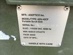 mobiele wasunit ontsmetting uit Amerikaans leger Aseptico, Niet ingevuld, Niet ingevuld, Nieuw, Ophalen of Verzenden