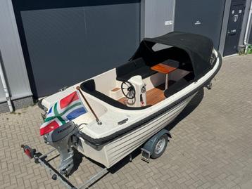Nette Admiral 525 Sloep Compleet incl. Honda 20PK 4-takt beschikbaar voor biedingen