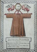 Jaar 1810 Santje Prent Prentje Bidprentje TUNICA Dom Trier, Antiek en Kunst, Antiek | Religie, Ophalen of Verzenden