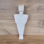 Griekse cycladische kunst marmer groot vrouwelijk beeld, Ophalen of Verzenden