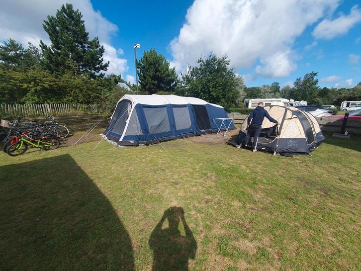 Mooie Outwell airtent. Opblaasbare tent, Caravans en Kamperen, Tenten, tot en met 4, Zo goed als nieuw, Ophalen