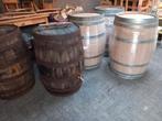 Regenton statafel bloembak, Tuin en Terras, Regentonnen, 150 liter of meer, Ophalen, Zo goed als nieuw, Hout