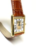 Must de Cartier Tank Trinity Large Quartz Roman Dial Vermeil