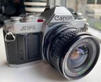 Canon AV-1 + 28mm + 39-80mm, Audio, Tv en Foto, Fotocamera's Analoog, Spiegelreflex, Canon, Gebruikt, Ophalen of Verzenden